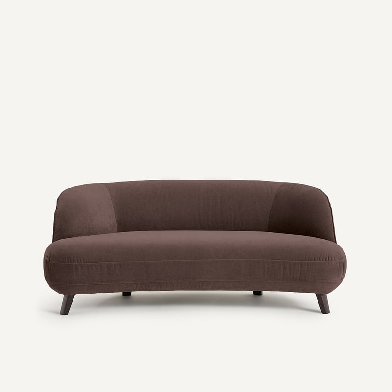 Am.pm X Emmanuel Gallina 3-sitzer-sofa Aus Leinenvelours, Rosebury, Design Emmanuel Gallina