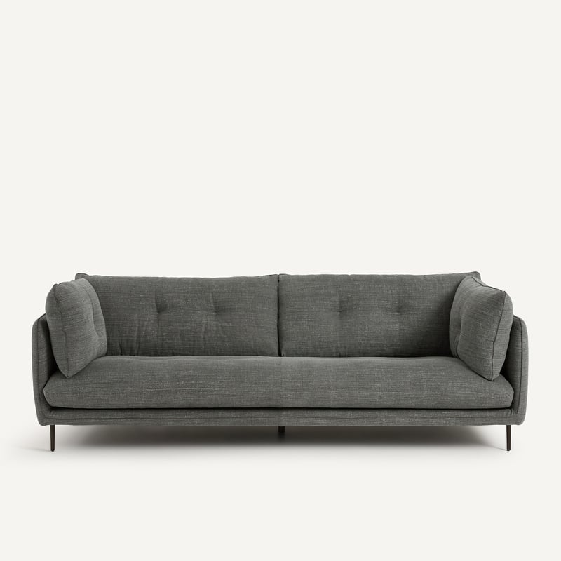 Am.pm Sofa Für 3 Oder 4 Personen, Aus Baumwolle Und Leinen, Botero