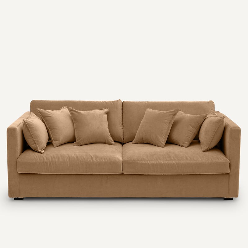 Am.pm 3-, 4- Oder 5-sitzer-sofa, Stonewashed-velours, Neo Kinkajou