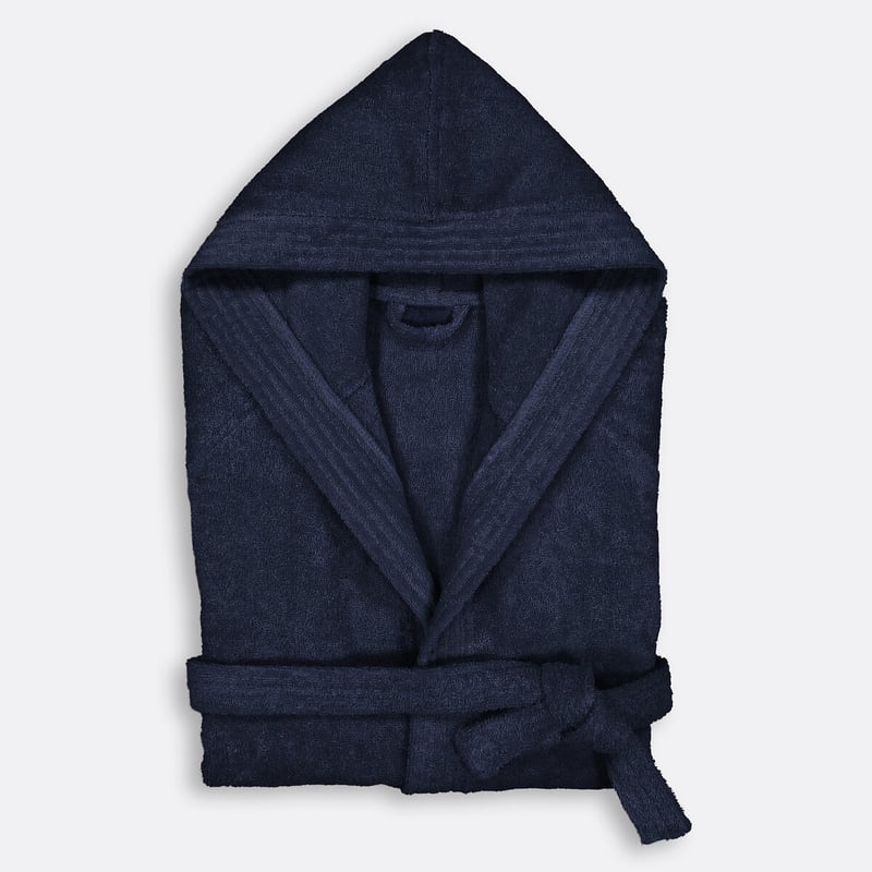 La Redoute Interieurs Kapuzen-bademantel Haxel, Baumwollfrottee 450 G/m2