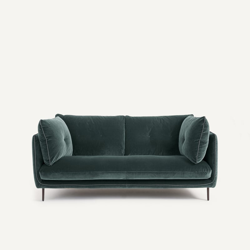 Am.pm 2-sitzer-sofa Aus Samt, Botero