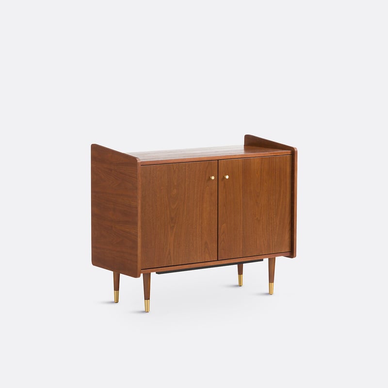 La Redoute Interieurs Vintage-sideboard Ronda, Nussbaumfurnier