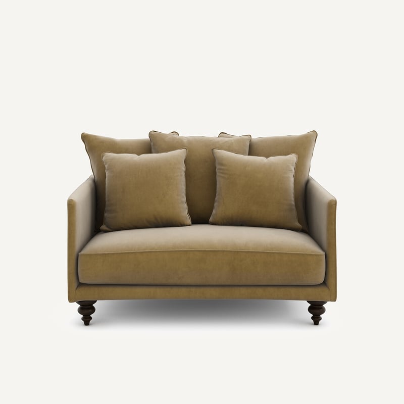 Am.pm 2-sitzer-sofa Aus Samt, Lazare