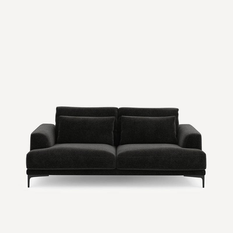 Am.pm 3-sitzer-sofa Aus Chenille-velours, Marsile