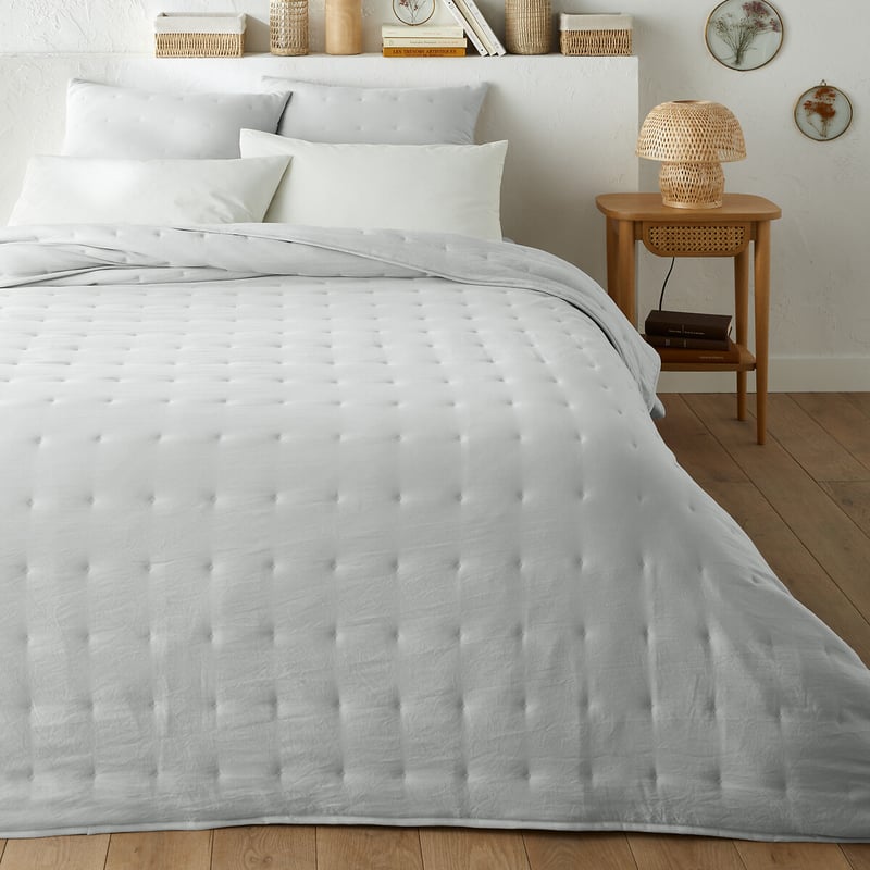 La Redoute Interieurs Gesteppte Tagesdecke Loja Aus Mikrofaser, Washed-optik