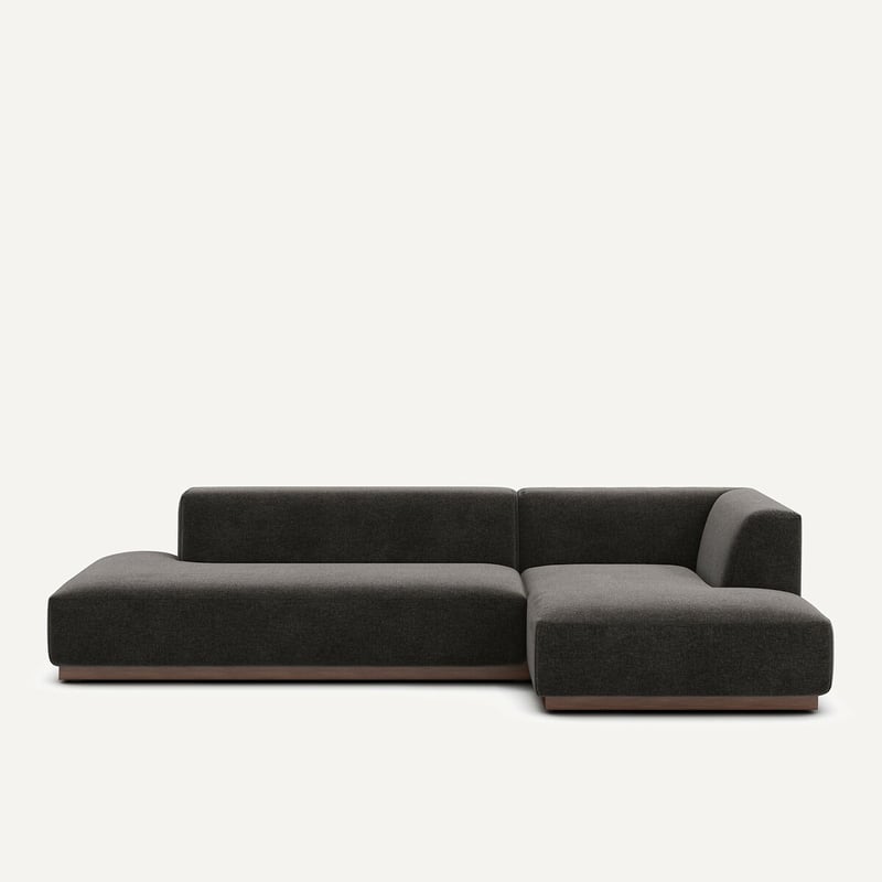 Am.pm Xl-ecksofa Jacopo Mit Ecke Rechts, Chenillesamt