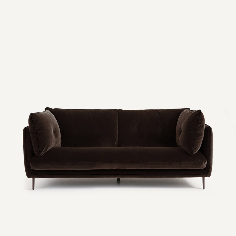 Am.pm Kompaktes Sofa Aus Samt, Botero