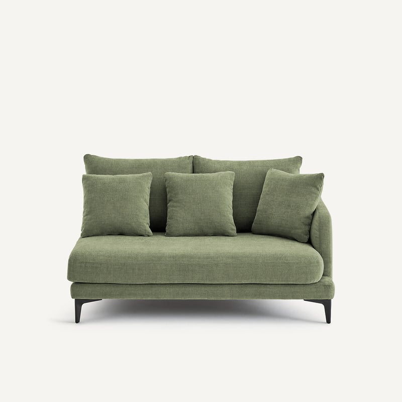Am.pm X Emmanuel Gallina Halbsofa 2-sitzer Aus Polyester-baumwolle, Moderniste, Design Emmanuel Gallina