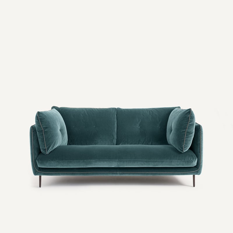 Am.pm 2-sitzer-sofa Aus Samt, Botero