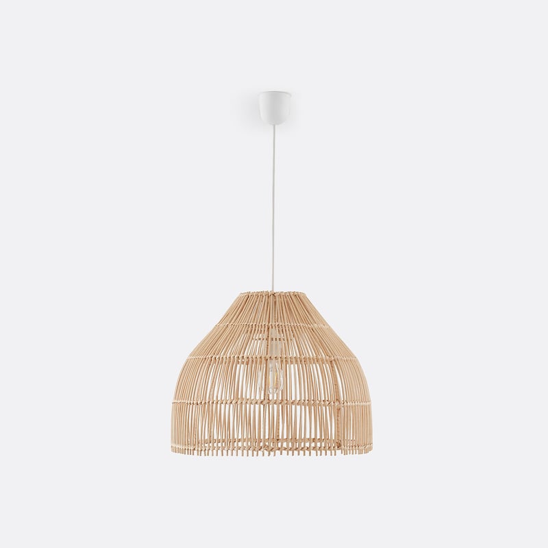 Hängeleuchte Aus Rattan, Durchmesser 42 Cm, Dankia