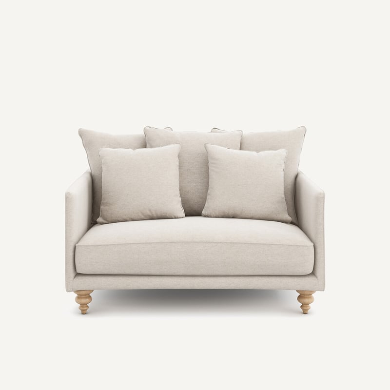 Am.pm 2-sitzer-sofa, Aus Meliertem Leinen, Lazare