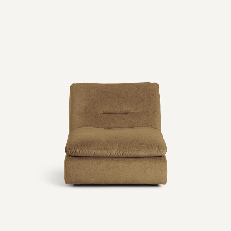 Am.pm Modularer Sessel Aus Leinenvelours, Giuliano