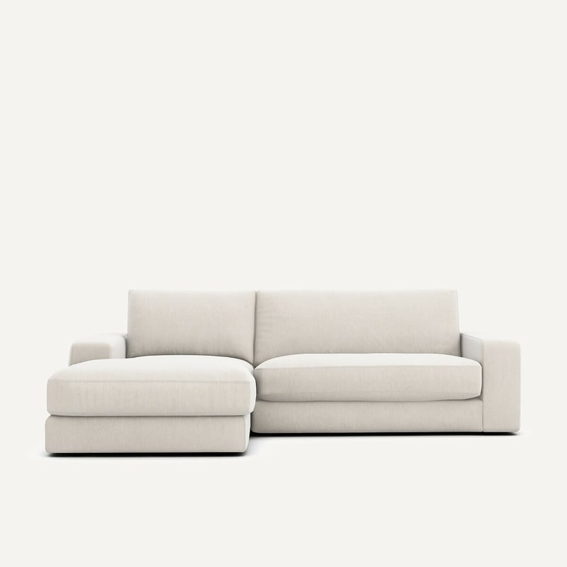 Am.pm Ecksofa Skander, Chenille-velours