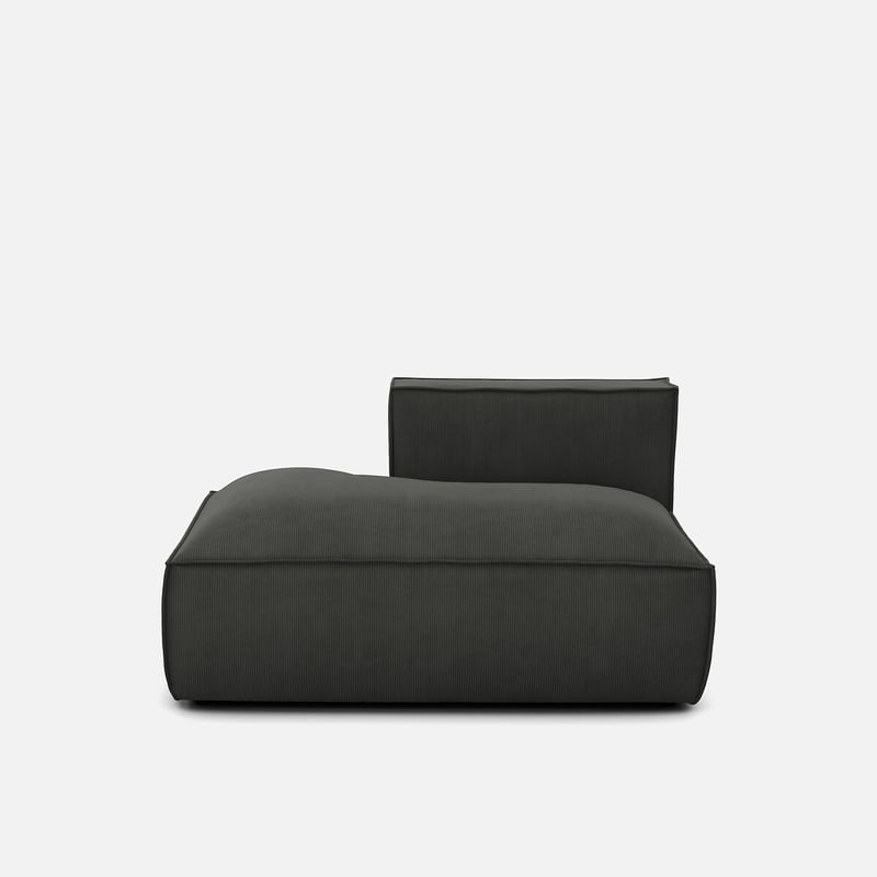 Récamière-element Links Für Modulares Sofa Seven, Cordsamt