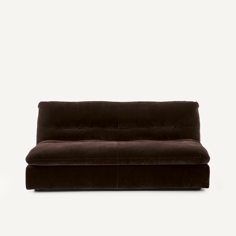 Am.pm Modulares 3-sitzer-sofa Aus Samt, Giuliano