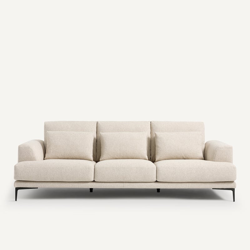 Am.pm 4-sitzer-sofa Marsile, Bouclé