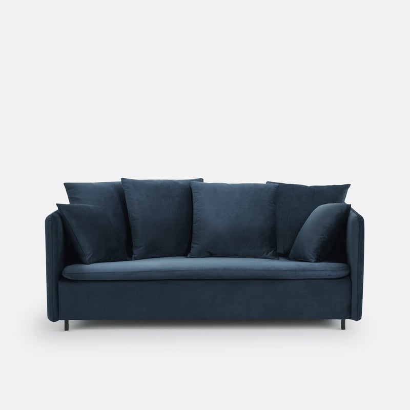 3-sitzer-sofa, Ausziehbar Aus Samt, Ivete