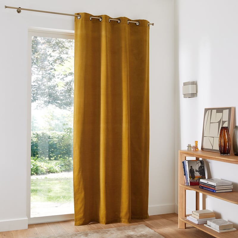 La Redoute Interieurs Vorhang Velvet, Ösen, Samt