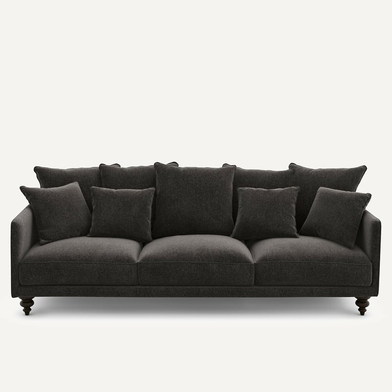 Am.pm Sofa Aus Chenille-velours, Lazare