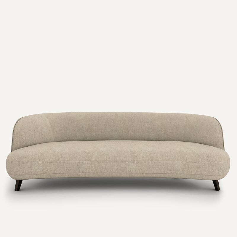 Am.pm X Emmanuel Gallina 5-sitzer-sofa, Chambray-leinen, Design Emmanuel Gallina, Rosebury