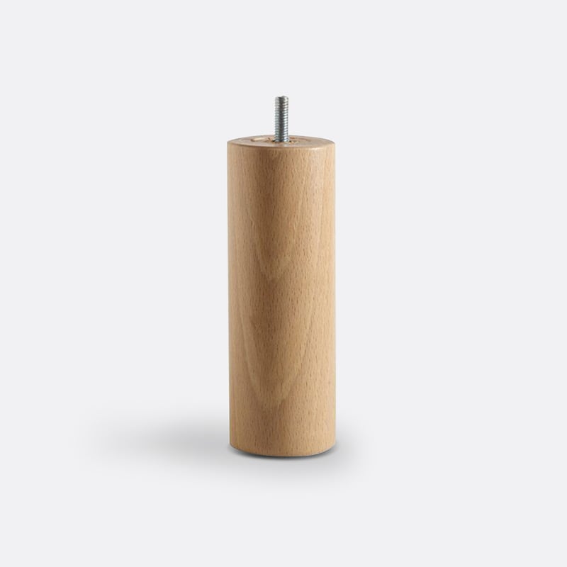 4er-pack Zylinderförmige Füsse, H. 20 Cm