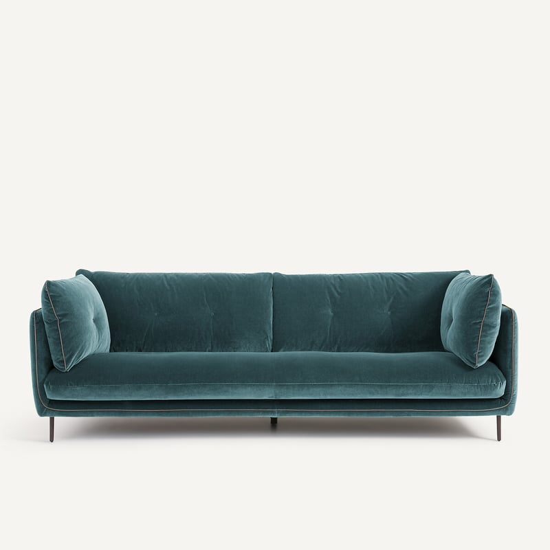 Am.pm Sofa Aus Samt, Botero