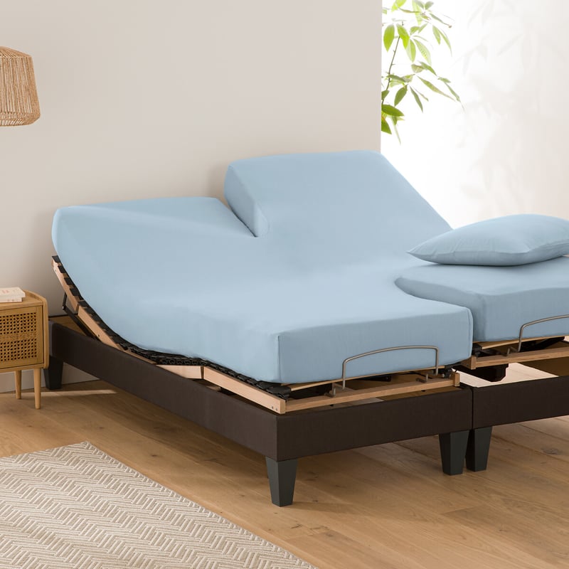 La Redoute Interieurs Uni-fixleintuch Für Verstellbares Doppelbett Scenario, Baumwolle