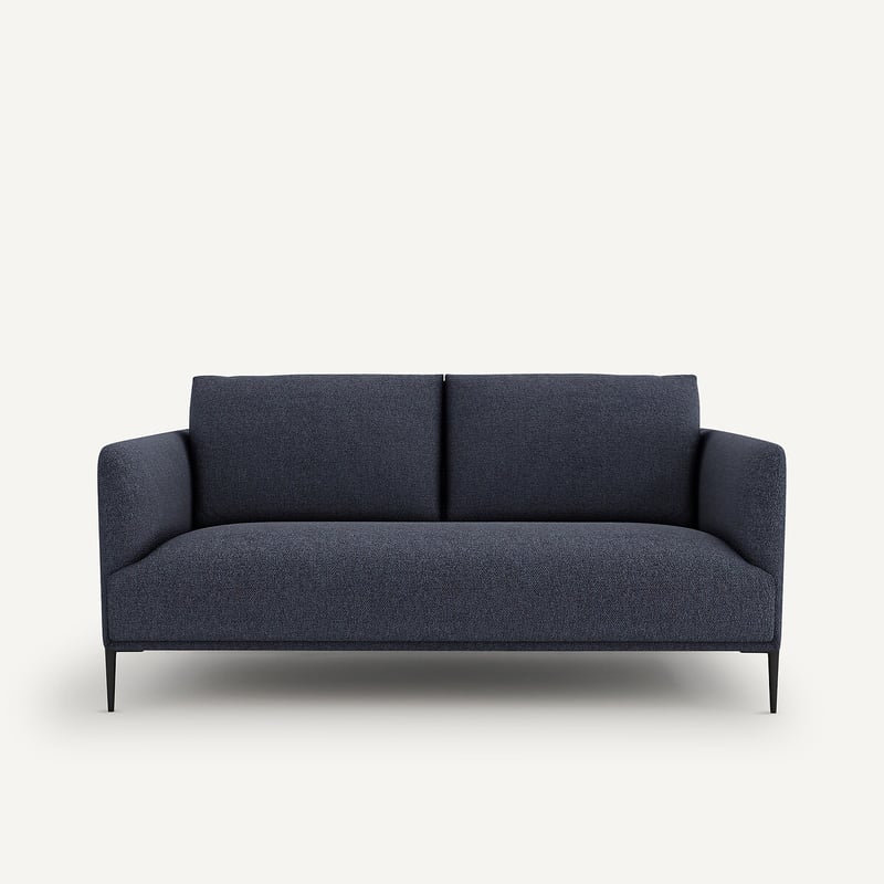 Emmanuel Gallina X Am.pm Kompaktsofa Oscar, Bouclé Meliert