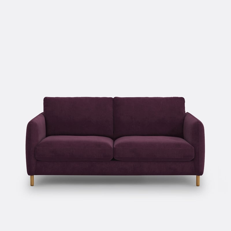 Schlafsofa Loméo, Samt, 2-, 3- Oder 4-sitzer