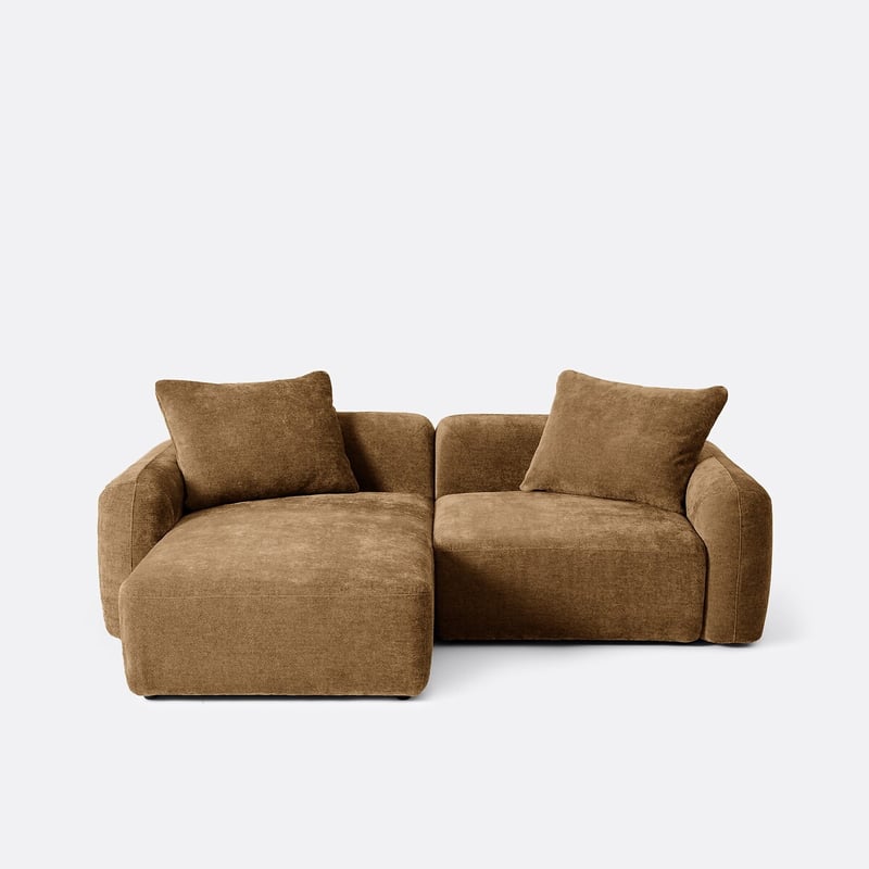 Modulares Sofa, Linke Ecke, Mit Meridian, Aus Chenille-jacquard, Amad