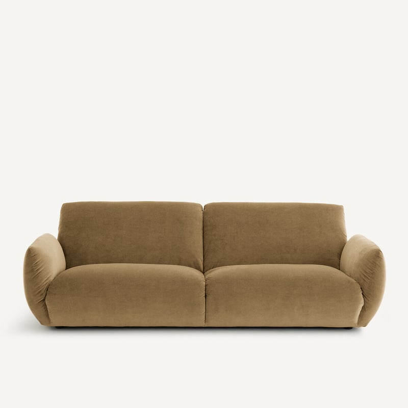 Am.pm Sofa Aus Leinenvelours, Spogano