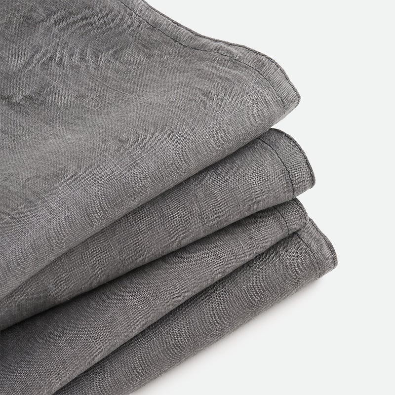 La Redoute Interieurs 4er-pack Servietten Victorine, Gewaschenes Leinen