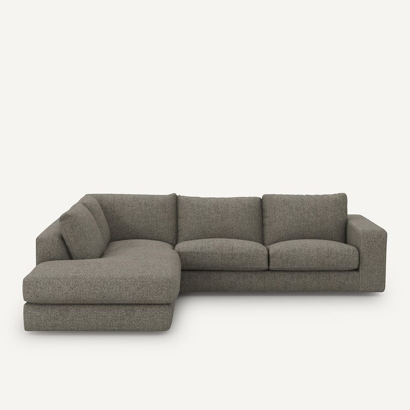 Am.pm Ecksofa Skander, Tweed-optik