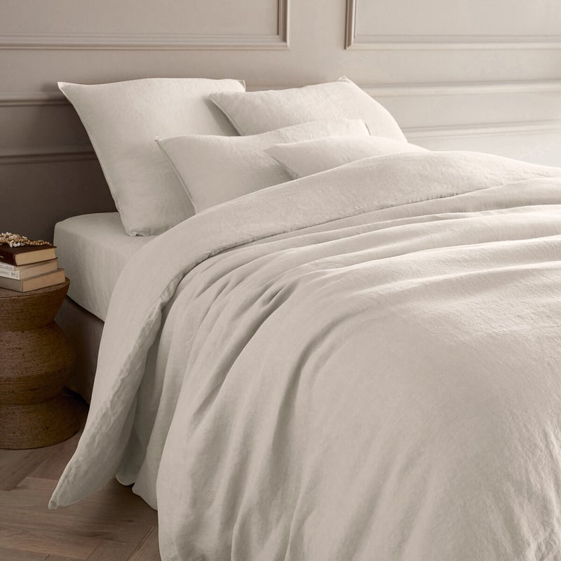 Am.pm Duvetbezug Elina, Gewaschenes Leinen