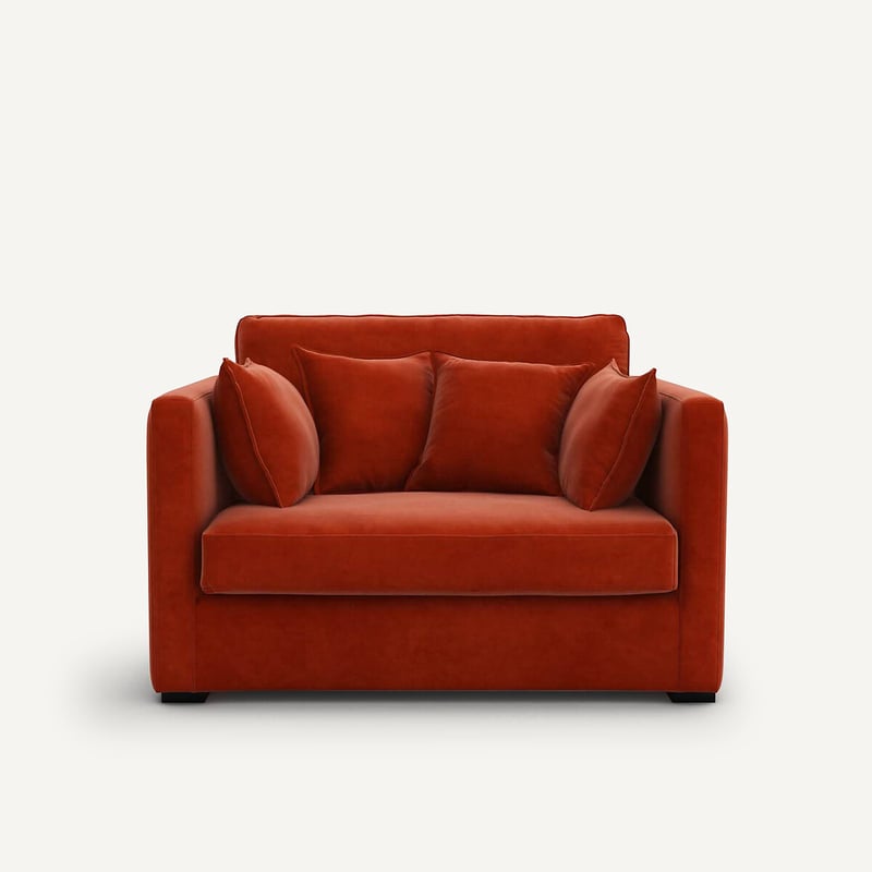 Am.pm 2-sitzer-sofa, Samt, Neo Kinkajou