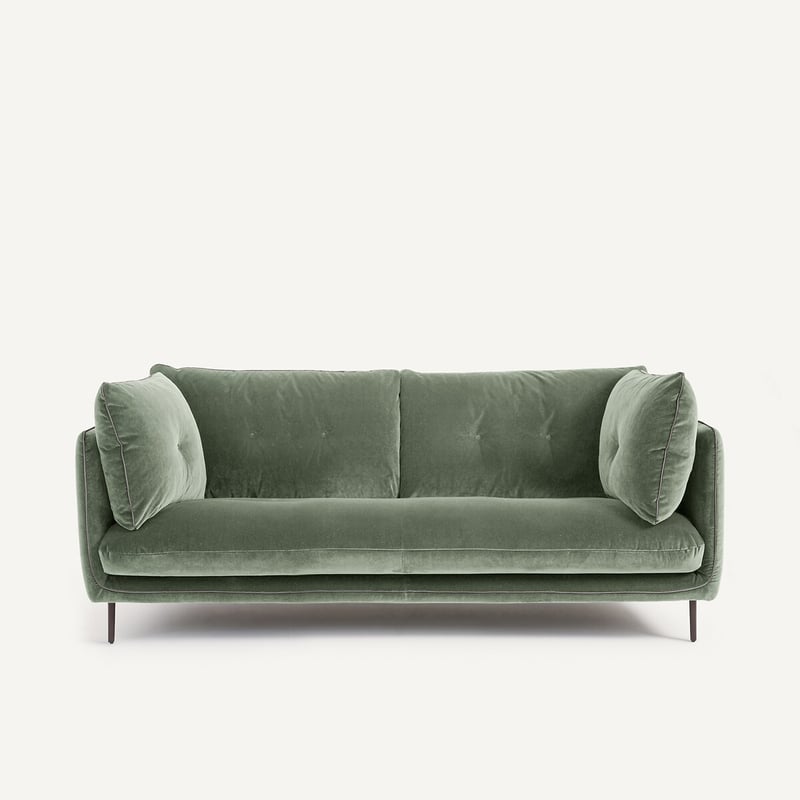 Am.pm Kompaktes Sofa Aus Samt, Botero