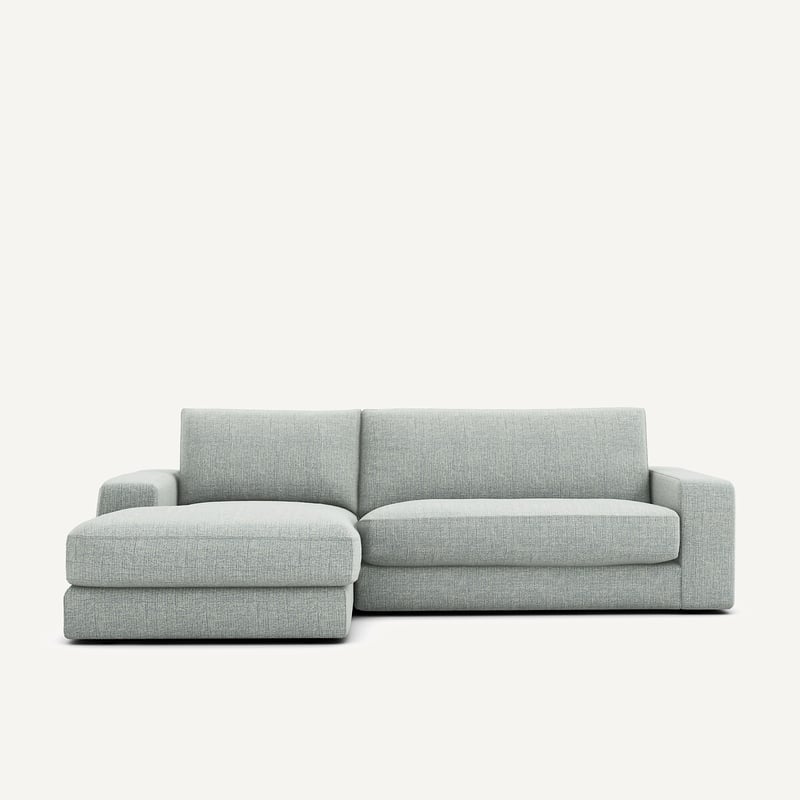 Am.pm Ecksofa Skander, Jaspé-stoff