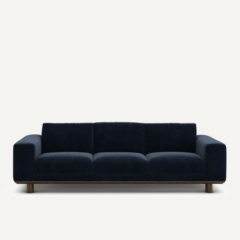 Am.pm Sofa Cerea Aus Chenille-velours