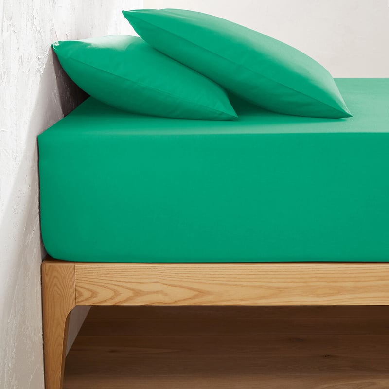 La Redoute Interieurs Einfarbiges Fixleintuch Scenario Aus Baumwolle, Steg 32 Cm