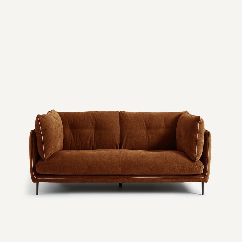 Am.pm 2p-sofa, Chenille-velours, Botero