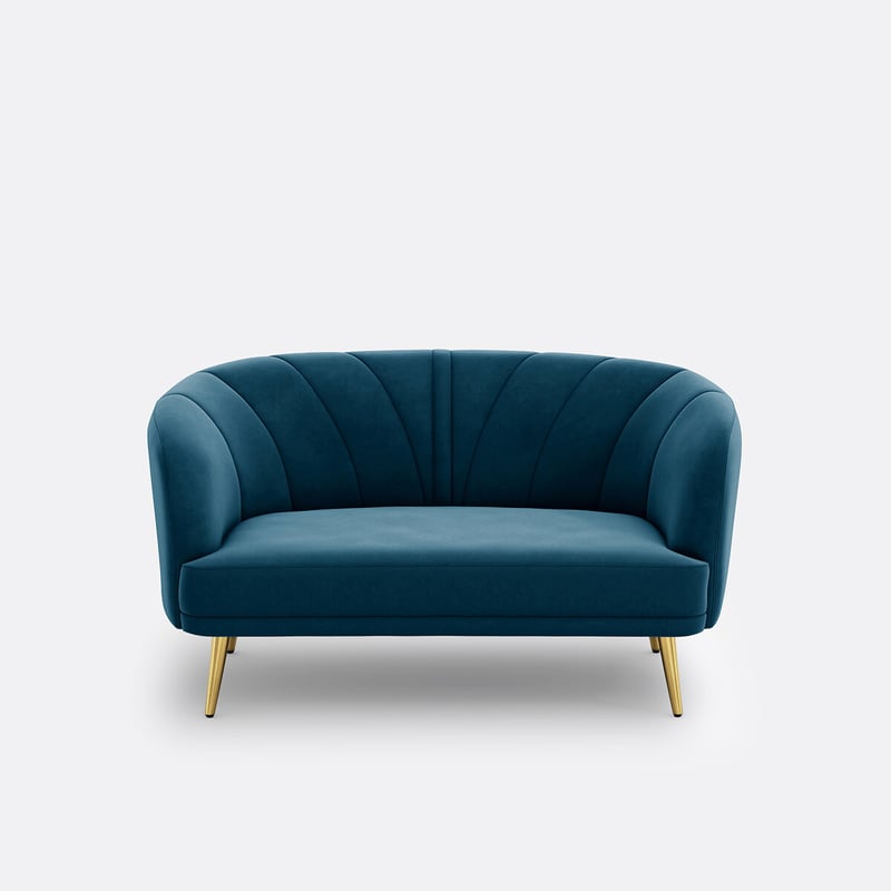 Sofa Leone, 2/3-sitzer, Samt