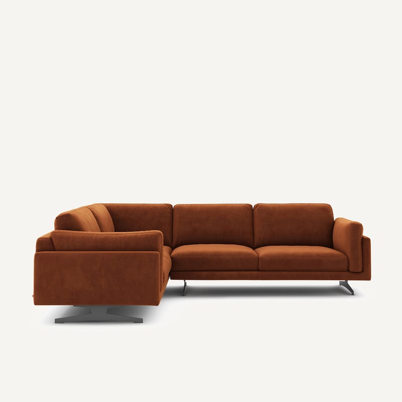 Am.pm Ecksofa César, Samt