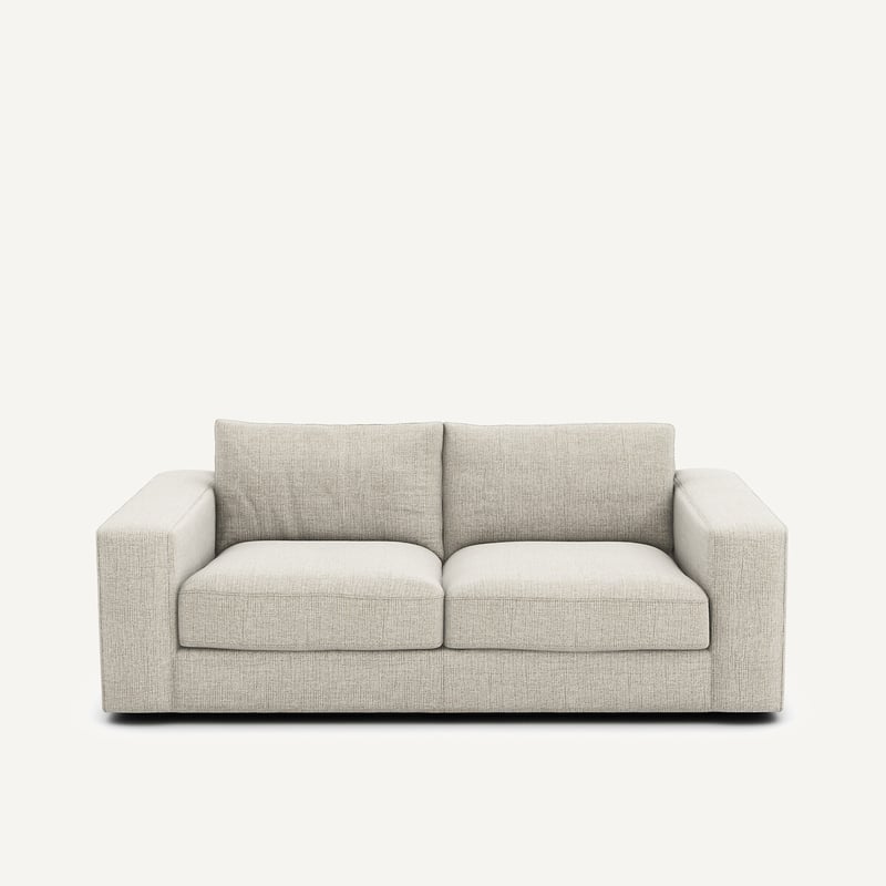 Am.pm 3-sitzer-sofa Skander, Kompakt, Jaspé-stoff