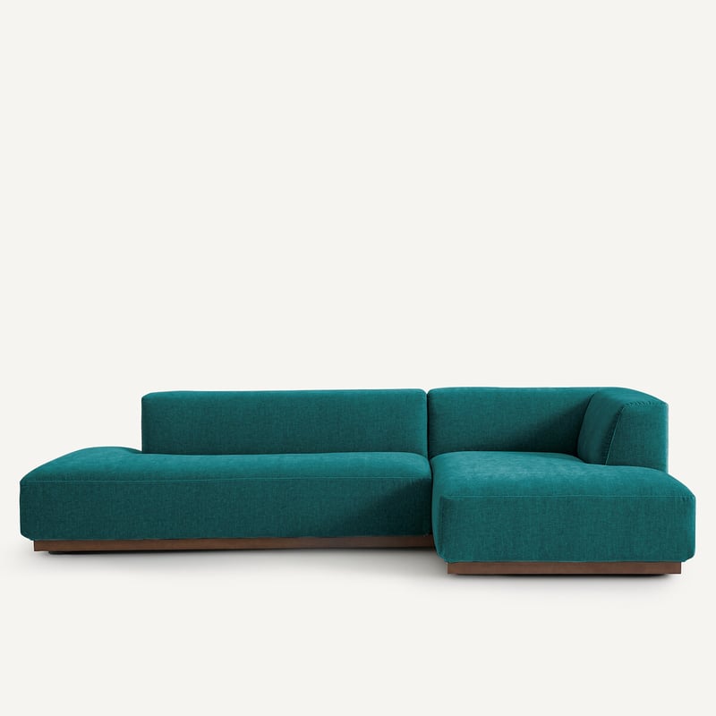 Am.pm Xl-ecksofa Jacopo Mit Ecke Rechts, Chenillesamt