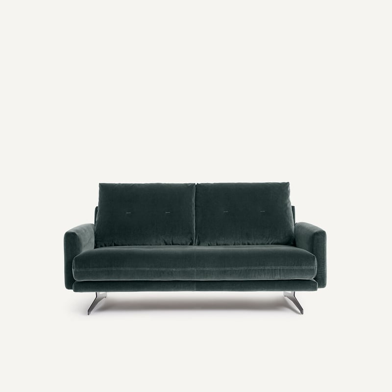 Am.pm 2-sitzer-sofa Aus Samt, Delicato
