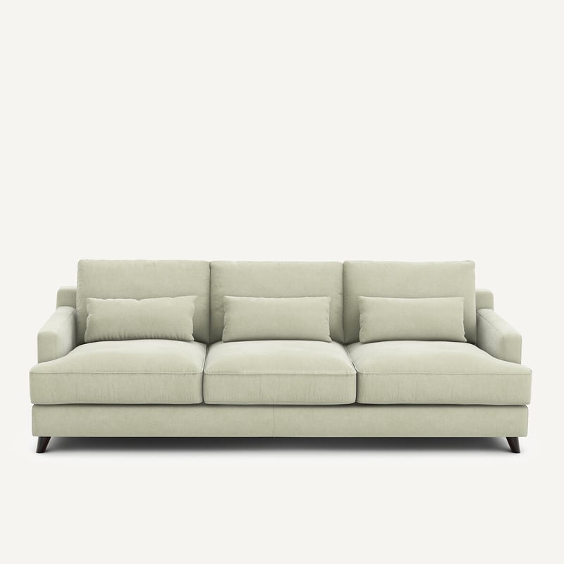 Am.pm 3- Oder 4-sitzer-sofa, Stonewashed Velours, Alwine