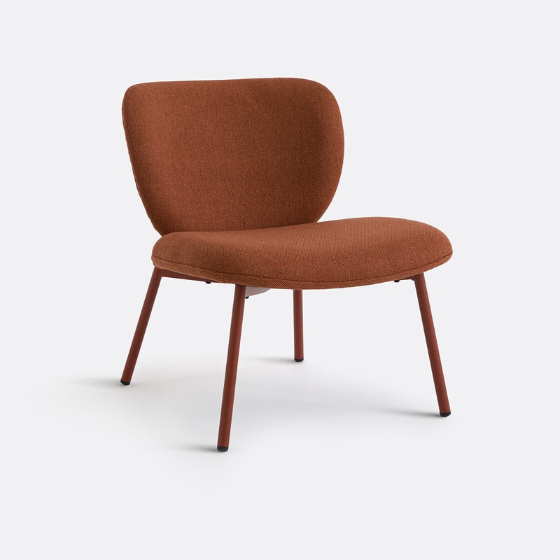 Gepolsterter Lounge-sessel, Belvini