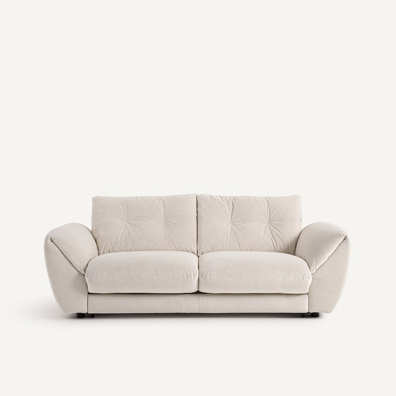 Am.pm 3-sitzer-sofa, Umwandelbar, Leinenvelours, Edgar