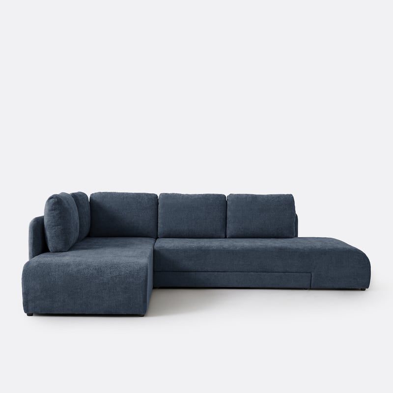 Ecksofa, Umwandelbar, Chenille-croisé, Gina