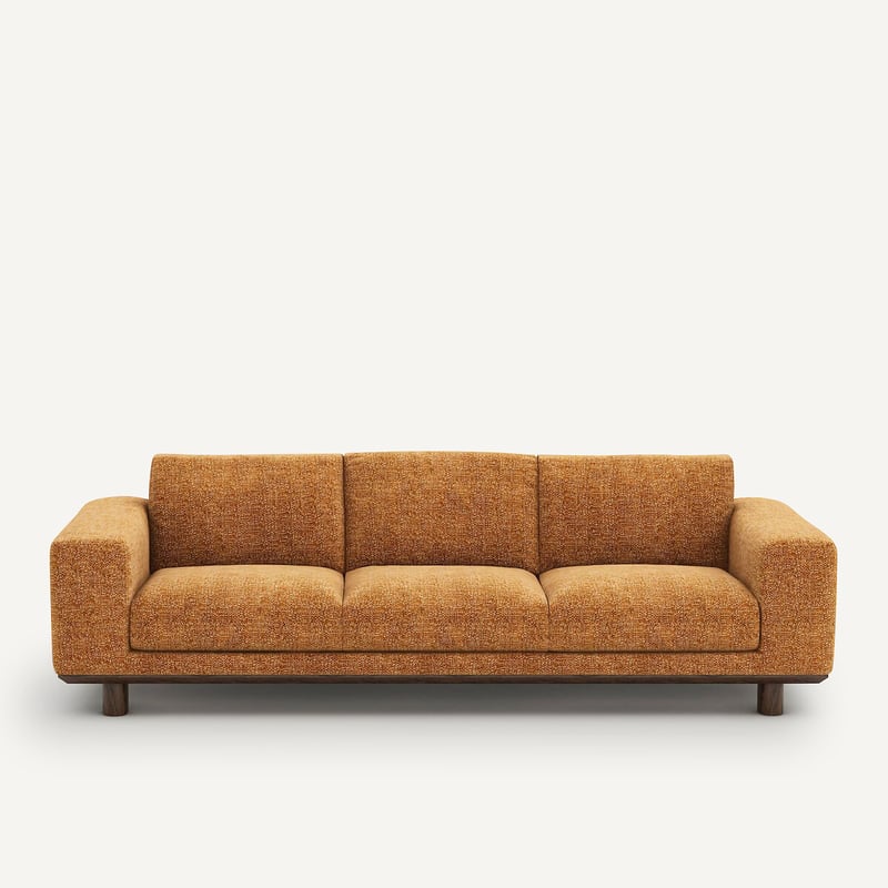Am.pm 3- Oder 4-sitzer-sofa, Webgemusterte Baumwolle, Cerea